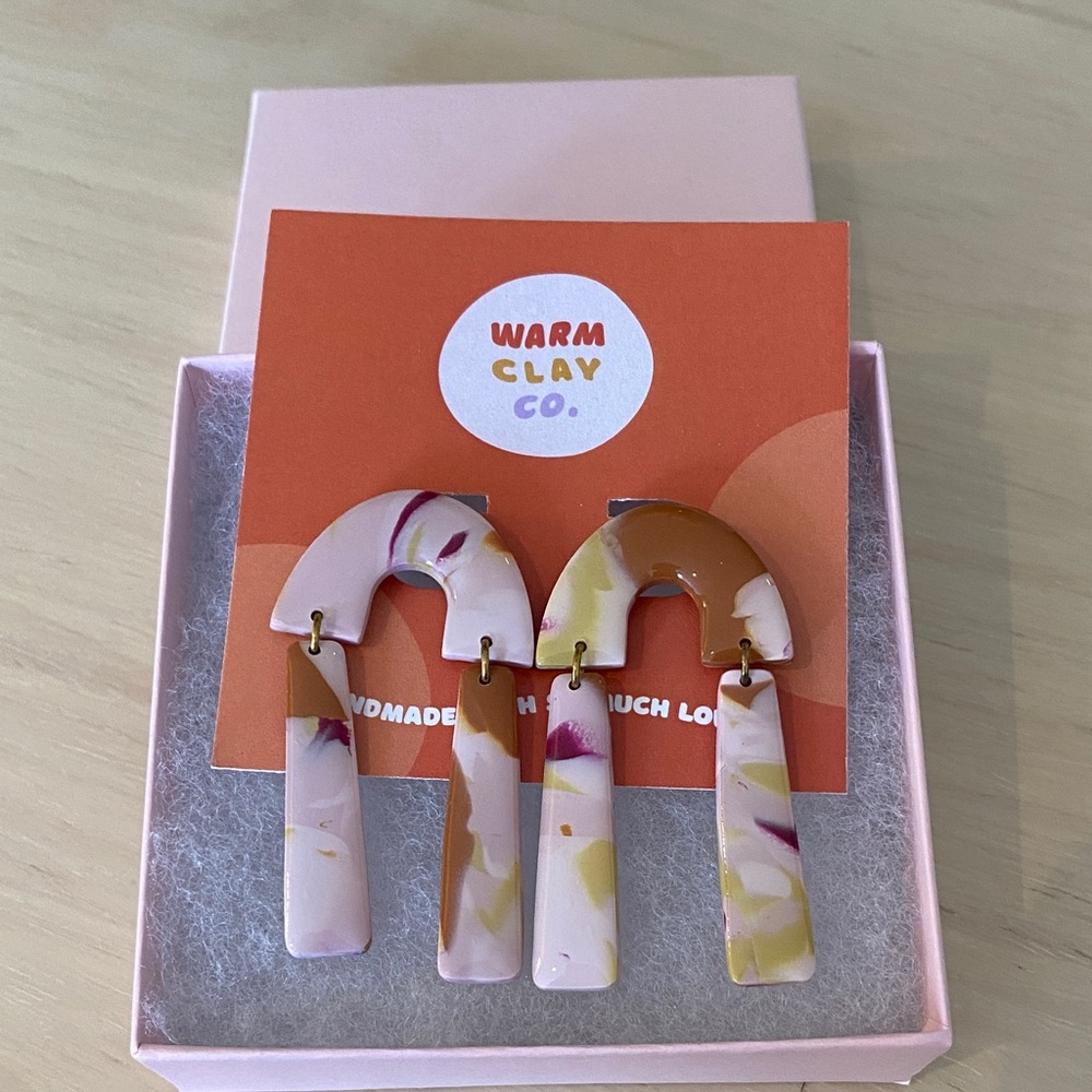 Warm Clay Co. Multicolor Earrings